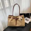 Nova Bolsa de Mão Simples, Bolsa de Ombro Color Sólida Elegante e Versátil, Bolsa Tote para Passeio, Bolsa de Braço Casual para Trabalho e Deslocamento