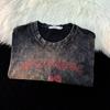 Camiseta Masculina Tendência Primavera Nova Manga Curta Moda Diária Marca de Moda Padrão Moda Jovem Masculina Versátil Gola Redonda Homens Tendência
