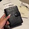 Portapasaporte Multifuncional Minimalista Estilo Coreano en Stock, Portatarjetas de Documentos de Viaje de Cuero con Múltiples Ranuras para Tarjetas, Organizador de Documentos de Viaje
