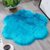 2024 Alfombra Explosiva Nórdica de Color Sólido Flor de Ciruelo Simple para Hogar Combinable Moda Alfombrilla para Pies de Mesa de Centro Alfombrilla para Piso a Prueba de Frío