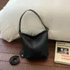 Shuai Mijia 2026 Nova Moda de Início de Outono Bolsa de Palha, Bolsa Saco de Nicho, Bolsa de Ombro Transversal Estilosa Retro Tendência