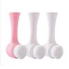 Escova de Rosto de Silicone de Silicone de Lã Dupla Face Doméstica Manual Escova de Limpeza 3D Limpeza de Rosto Escova de Massagem de Dupla Utilização