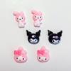Mini acessórios de resina super pequenos explosivos, acessórios fofos de desenho animado para unhas, faça você mesmo, material de capa para celular