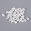 Colar artesanal faça você mesmo com miçangas, joias de ABS, imitação de pérolas, contas em forma de gota, brincos artesanais, acessórios, material de atacado