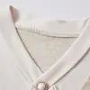 Blusa de outono com mangas compridas, estilo duas peças falsas, para mulheres de meia-idade com mais de 50 anos, camiseta que rejuvenesce, segunda pele