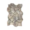 Pele de Pedra PU Imitação de Arenito Branco Pedra Cultural Parede Externa de Villa Painel Decorativo de Azulejo de Imitação de Pedra Parede de Fundo de Azulejo Antigo Parede Externa