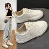 Zapatos de Mujer 2024 Primavera y Otoño Nuevos Verano Blanco Suela Gruesa Retro Combinan con Todo Casual Deportivo Zapatos Blancos Zapatos de Mujer