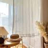 Cortina divisor cortina de lino cortina transparente estilo madera original japonés cortina para cubrir imperfecciones cortina transparente ventana saliente dormitorio estudio cortinas prefabricadas