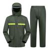 Conjunto de Capa de Chuva e Calças de Chuva, À Prova de Tempestade de Corpo Inteiro, Refletivo, para Homens e Mulheres, para Entrega, Ciclismo ao Ar Livre, Capa de Chuva para Bicicleta Elétrica, Logotipo Personalizado