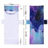 Exclusivo Transfronterizo para Wish Amazon Funda de Silla de Playa de Microfibra, Toalla para Tumbona, Toalla de Playa, Estilo Pintura al Óleo A partir de Una Pieza