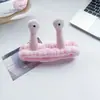 Desenho Animado Coreano Pelúcia Caracol Grande Tentáculo Faixa de Cabelo Rosto Fofo Lavar Rosto Maquiagem Faixa de Cabelo Lavar Cabeça Acessórios de Cabelo Estéreo