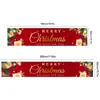 Banderas Navideñas Transfronterizas en Varios Estilos Feliz Navidad Fiesta Navideña Banderines Colgantes Temáticos Banderines de Tirar Navideños