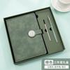 En stock nuevo cuaderno de botones redondos personalizable alto valor de color cuaderno de negocios traje de papelería con disco U caja de regalo venta al por mayor