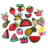 Broche Abacaxi Morango Patch Acrílico Grampo de Cabelo Acessório de Cabelo DIY Cereja Série de Frutas DIY Ímã de Geladeira Materiais