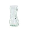 Jarrón de cristal moderno simple transparente irregular flores hidropónicas sala de estar arreglo floral recipiente decoración venta al por mayor