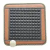 Cojín Eléctrico Calefactor para Silla de Oficina con Piedra de Germanio y Turmalina, Almohadilla para Silla, Cojín Lumbar, Almohadilla Térmica tipo Sauna, Estándar Americano