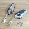 Espejo retrovisor universal para motocicleta, modificación de coche eléctrico, reflector, productos de venta caliente transfronterizos, espejo retrovisor con efecto fantasma.