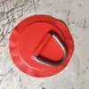 Accesorios para bote inflable anillo en D de acero inoxidable hebilla de cuerda hebilla de fijación bote de asalto marino kayak rafting bote de goma anillo de tiro