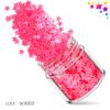 Parche de joyería para uñas con lentejuelas de 12 colores, estrella de cinco puntas fluorescente transfronteriza, para uñas con perla mate