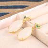 Pendientes de cuerpo entero chapados en plata de ley s925 para mujer, estilo étnico, con forma de hoja de jade Hetian, con temperamento, con gancho para la oreja