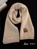 Bufanda de Lana Merina 100% "Christmas Story" para Avena, Bufanda Gruesa de Punto para Pareja, Invierno Mujer