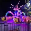 Rey León Dorado Procesamiento de Fábrica Lujo Giratorio Pulpo Grande Instalaciones de Entretenimiento Nuevo Equipo de Diversión para Niños Ocio