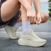 Zapatillas deportivas bajas para hombre y mujer, de suela blanda y amortiguación, para correr, zapatillas profesionales para entrenamiento de carreras al aire libre, calzado deportivo versátil y cómodo, gris verdoso