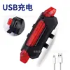 Luz Traseira de Bicicleta 918 Carregamento USB Luz de Advertência de Segurança para Ciclismo Noturno Luz de Bicicleta LED de Alto Brilho para Ciclismo ao Ar Livre