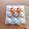 Molde para pastel de arroz al vapor lingote de oro pato carpa chocolate rejilla de hielo gelatina de piel de cerdo plástico PP de grado alimenticio herramienta de molienda dura