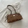 Bolso de hombro para mujer, nuevo diseño de moda transfronterizo otoño/invierno, estilo coreano minimalista, bolsa de mano de gran capacidad, ligero y lujoso