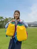 Mochila Esportiva de Montanhismo para Exterior, Mochila Esportiva Color-Blocking Patchwork Dopamina, Mini Mochila de Viagem Impermeável Feminina, Fashionável