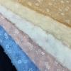 Tela de Malla Flocada de Ganchillo Tela de Malla Bordada Ropa Linda para Niños Falda Tutú Tela para Muñecas Hecha a Mano