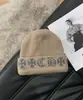 Gorro de Punto Grueso Cálido de Doble Capa Nuevo Otoño/Invierno 2025 para Mujer, Protección para las Orejas, Cálido, Circunferencia de Cabeza Grande, Gorro Slouchy de Moda