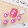 Desenho Sanrio Série Picolé Joias para Nail Art Celebridade da Internet Legal Fofo Merlot Colorido Mini Acessórios de Sorvete