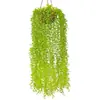 Colgante de Pared de Enredadera de Sauce Artificial, Hojas de Sauce Falsas, Tiras de Eucalipto, Vegetación Artificial para Decoración de Pared de Boda