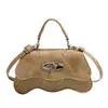Bolso de Hombro Casual de Moda Estilo Francés Nuevo Verano 2026 Textura de Nicho Bolso de Mano Retro Francés Bolso Cruzado Simple