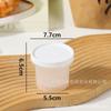 Vaso Doodle Helado Congelado Pequeño Material Vaso Desechable Resistente a Altas Temperaturas Vaso para Empaque de Alimentos con Tapa Vaso Griego Grueso para Leche Ácida