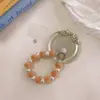 Pulseira de bola de pelúcia estilo ins acessórios fofos cordão para celular acessórios para capa de celular Apple 16 Samsung acessórios