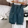 Precio Especial Remate Sin Devoluciones ni Cambios Jeans de Bolsillo para Trabajo de Otoño para Niños Bangcheng G0512