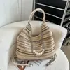 Bolso Grande Casual Texturizado y Elegante, Bolso de Hombro Nuevo Moderno y Sencillo, Bolso Tote de Primavera 2026 para Mujer