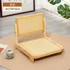 Banqueta Quadrada Dropshipping, Banqueta Baixa, Banqueta de Mesa de Centro, Bancada Pequena de Madeira Maciça, Sala de Estar Antiga, Banqueta de Madeira Simples Moderna para Uso Doméstico