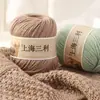 Fio de lã de espessura média Shanghai Sanli fio de lã tricô à mão espessura média casaco suéter chapéu cachecol fio