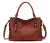 2026 Chegada Nova Bolsa Tote Retrô com Múltiplos Bolsos Grande Capacidade para Ir ao Trabalho Compras Bolsa de Mão Feminina Bolsa de Ombro Bolsa Transversal