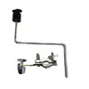 Suporte de Extensão com Haste Dupla, Rack de Extensão, Extensão para Cowbell, Kit de Bateria, Grampo de Expansão para Prato de Bateria Jazz, Expansão para Prato de Água, Transfronteiriço