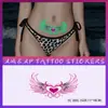 Succubus Luminoso Pegatinas de Tatuaje Coloridas Impermeables Femenino Larga Duración Privado Sexy Glúteos Parte Baja del Abdomen Pecho Delantero y Trasero Pareja Pareja