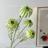 Flor Cosmos Artificial para Cerimônia de Casamento e Arranjos Florais, Flor Artificial de Haste Única com Acabamento em Veludo