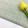 Tela de Algodón y Lino Bambú Tela de Lino Rayada Tela Jacquard de Algodón y Lino Teñida en Hilo Tela para Vestido Estilo Étnico