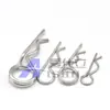 Pasador Tipo B Pasador de Seguridad Tipo R Acero Inoxidable 304 Pasador Elástico de Chaveta Pasador Ondulado Pasador de Seguridad Pasador de Chaveta Pasador de Seguridad tipo Horquilla M1 a M8