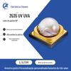 Contas de Luz Roxa 3535 3W 60 Graus Lente de Quartzo 3838 Luz Roxa 365-395Nm Contas de LED para Cura por Impressão 3D
