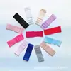 En Stock Hebilla Elástica de Extensión para Sujetador Colorida Poliéster Acero Inoxidable Ropa Interior de Sujetador para Mujer Hebilla de Tres Filas Hebilla Elástica de Extensión